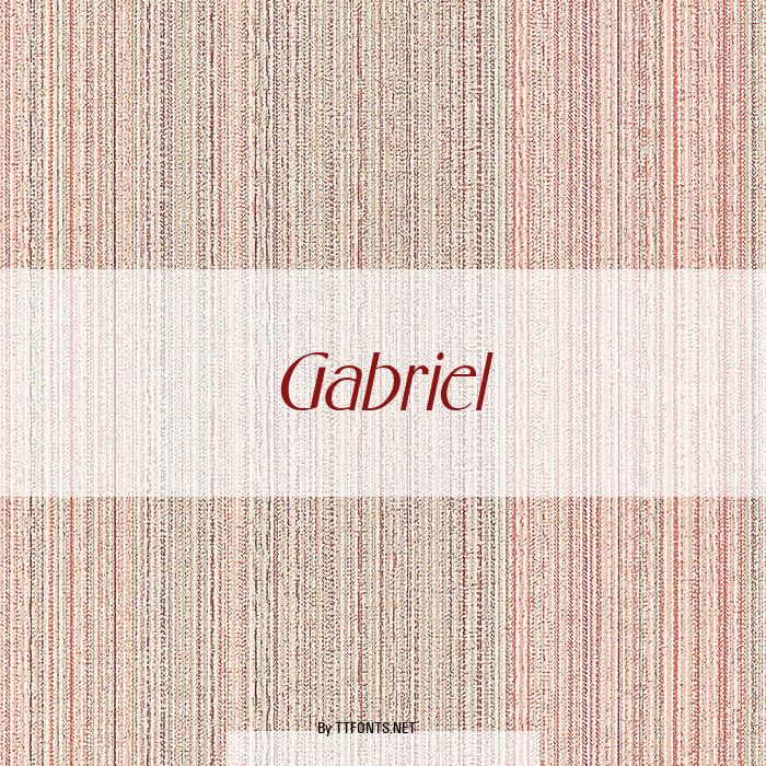 Gabriel example